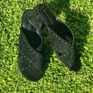 NWOB Chase + Chloe Black Sandals